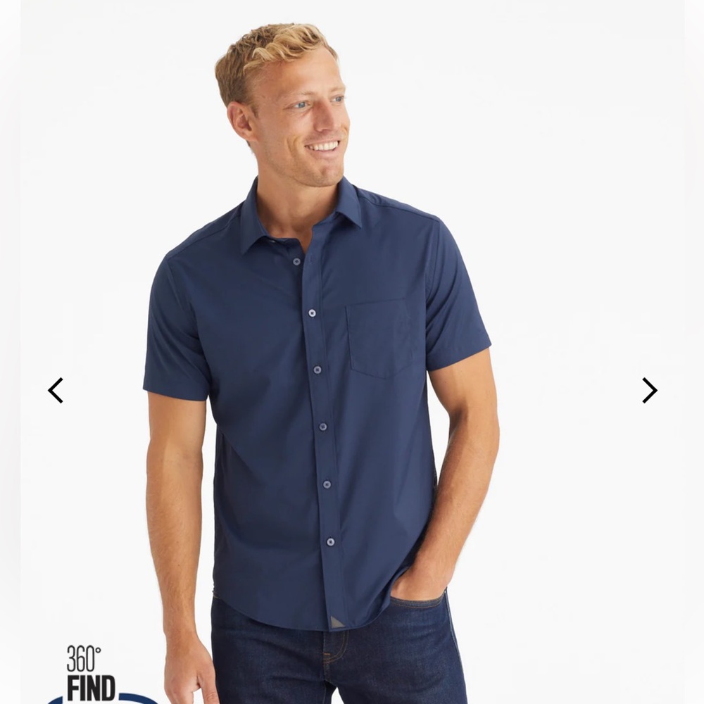 Untuckit short sleeve dress shirt